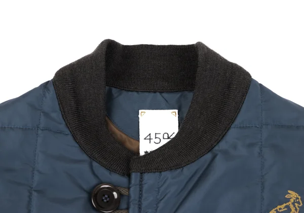 45rpm 45R Nylon Point Embroidery Quilted Padded Jacket K-163861_004