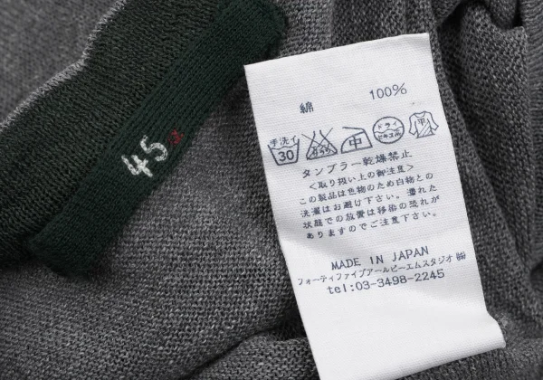 45rpm 45R Cotton Knit T Shirt K-163868_011