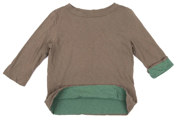 45rpm 45R Cotton Double Face 3/4 Sleeve T Shirt K-163869_002