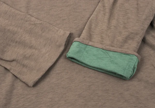 45rpm 45R Cotton Double Face 3/4 Sleeve T Shirt K-163869_005