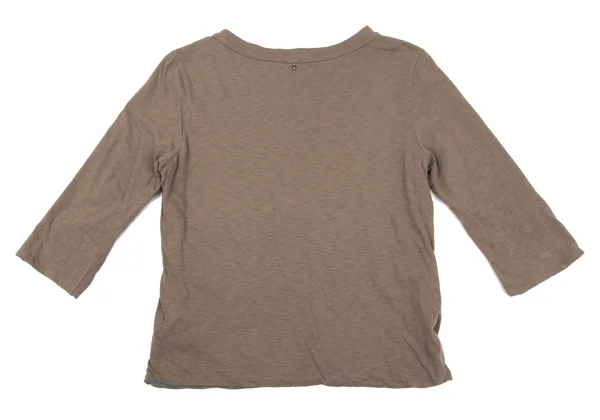 45rpm 45R Cotton Double Face 3/4 Sleeve T Shirt K-163869_008