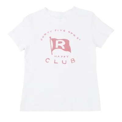 45rpm 45R Cotton Front Logo Printed T-shirt
