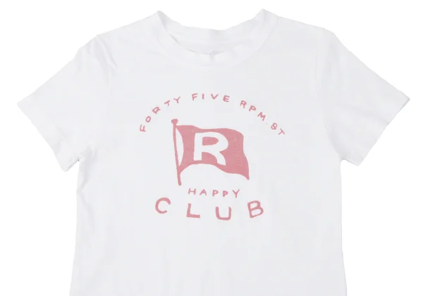 45rpm 45R Cotton Front Logo Printed T-shirt K-163870_002