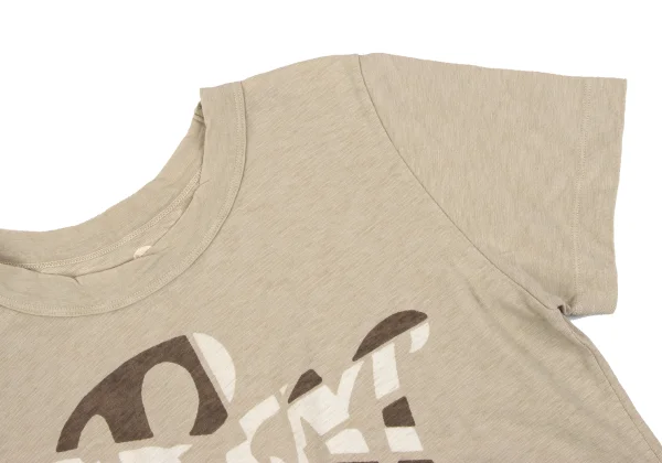 45rpm 45R Cotton Front Logo Printed T Shirt K-163871_004