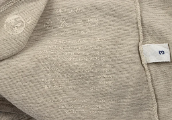 45rpm 45R Cotton Front Logo Printed T Shirt K-163871_011