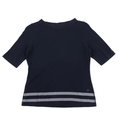 45rpm 45R Cotton Hem Stripe T Shirt