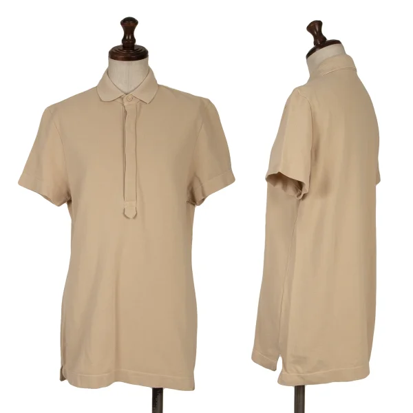 45rpm 45R Cotton Polo Shirt Beige 3 K-163874_001