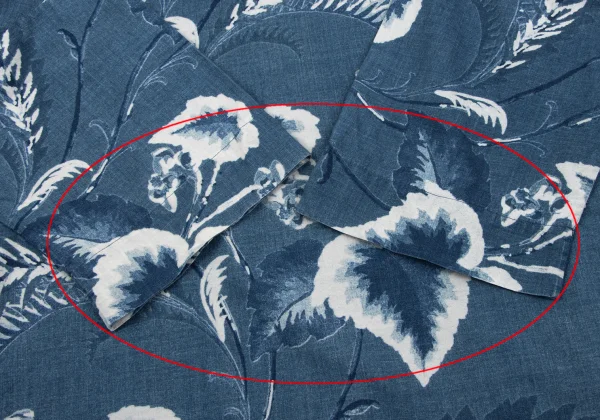 45rpm 45R Cotton Indigo Dyed Botanical Print 3/4 Sleeve Top K-163877_007