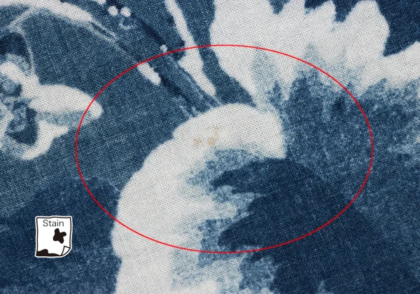 45rpm 45R Cotton Indigo Dyed Botanical Print 3/4 Sleeve Top K-163877_010