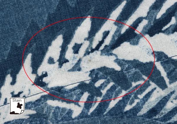 45rpm 45R Cotton Indigo Dyed Botanical Print 3/4 Sleeve Top K-163877_011