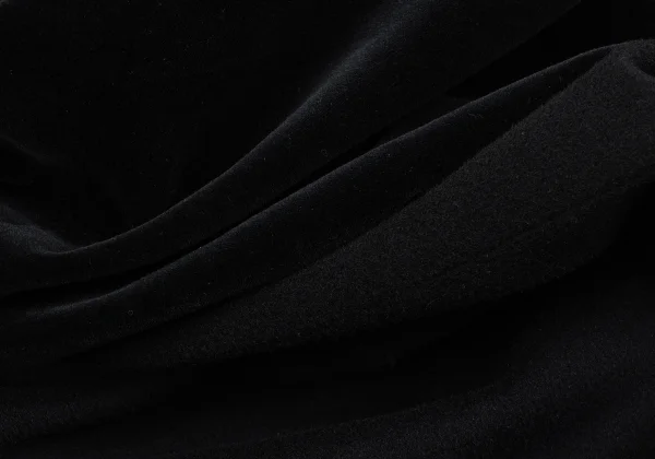 COMME des GARCONS Velour Open sleeve Wool Coat K-163878_016