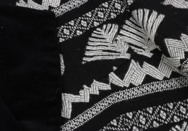 COMME des GARCONS Layered Jacquard Spencer Jacket K-163879_008