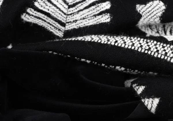 COMME des GARCONS Layered Jacquard Spencer Jacket K-163879_014