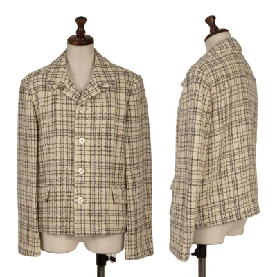 COMME des GARCONS Random Check Jacquard Jacket
