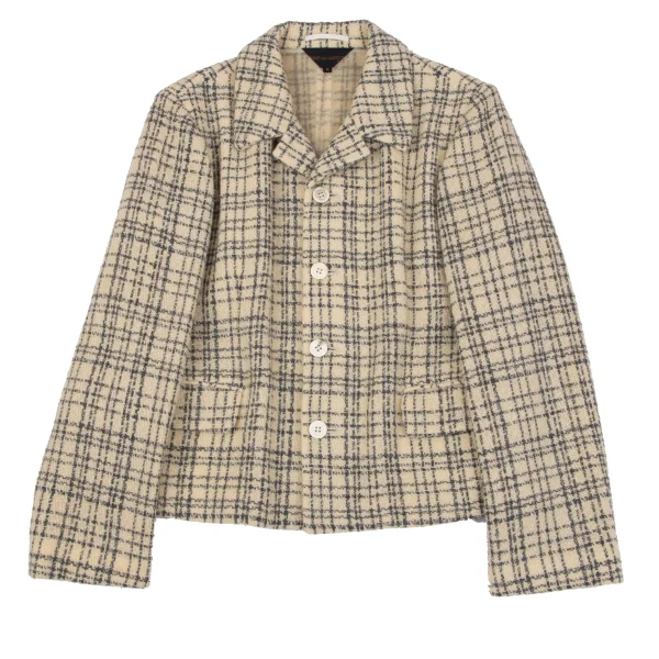 COMME des GARCONS Random Check Jacquard Jacket K-163881_002