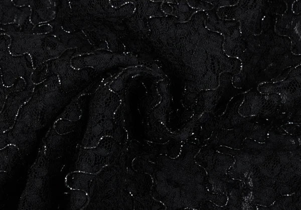 COMME des GARCONS Silk Switching Floral Lace Jacket K-163884_015