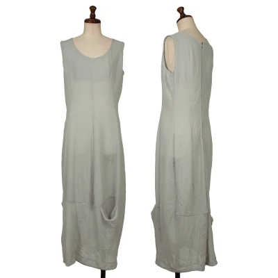 COMME des GARCONS Tuck Pocket Poly Sleeveless Dress