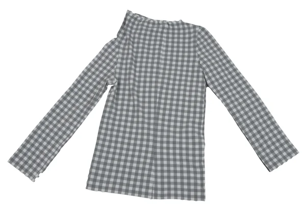 COMME des GARCONS Check Asymmetry Stretch Top K-163894_002