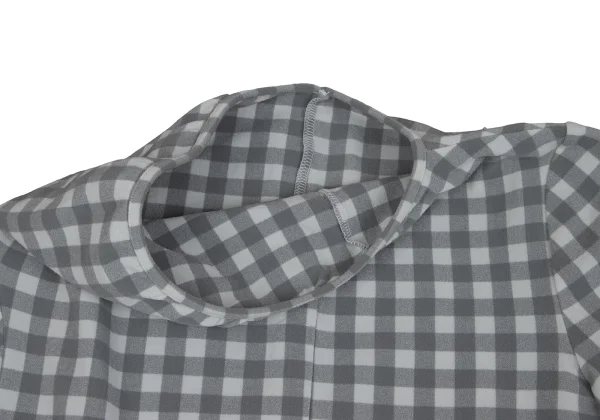 COMME des GARCONS Check Asymmetry Stretch Top K-163894_004