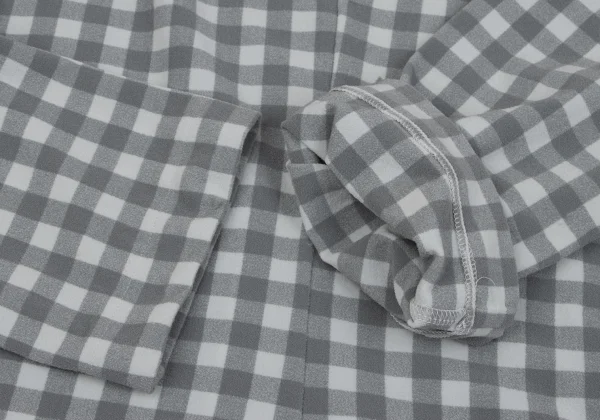 COMME des GARCONS Check Asymmetry Stretch Top K-163894_010