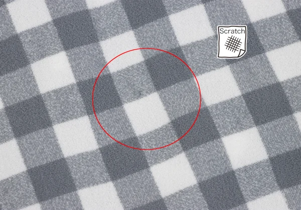 COMME des GARCONS Checked Stretch Deformation Skirt K-163895_005