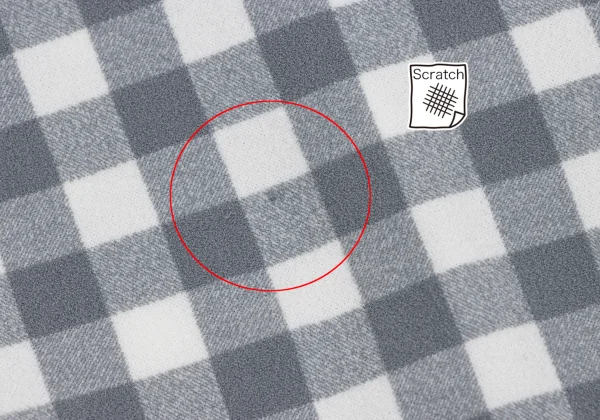 COMME des GARCONS Checked Stretch Deformation Skirt K-163895_006