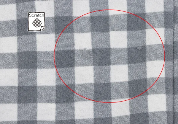 COMME des GARCONS Checked Stretch Deformation Skirt K-163895_008