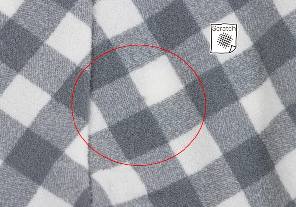 COMME des GARCONS Checked Stretch Deformation Skirt K-163895_013