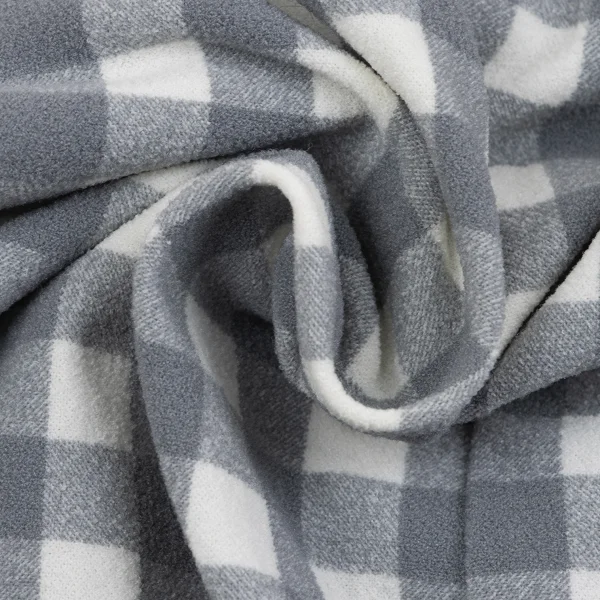 COMME des GARCONS Checked Stretch Deformation Skirt K-163895_017