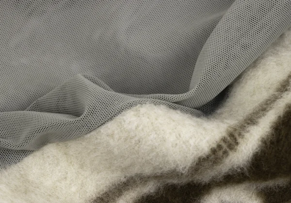 COMME des GARCONS Ethnic Felt Mesh Switching Tank Top K-163896_012