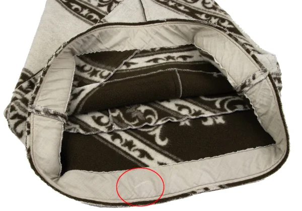 COMME des GARCONS Ethnic Felt Cut Off Skirt K-163897_007