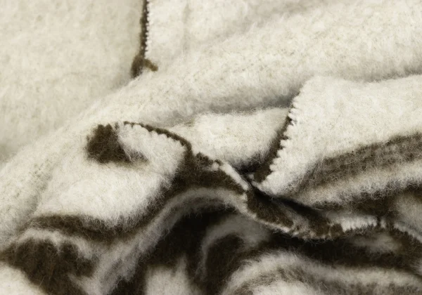 COMME des GARCONS Ethnic Felt Cut Off Skirt K-163897_012