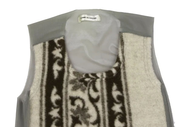 COMME des GARCONS Ethnic Felt Tank Top & Skirt K-163898_004