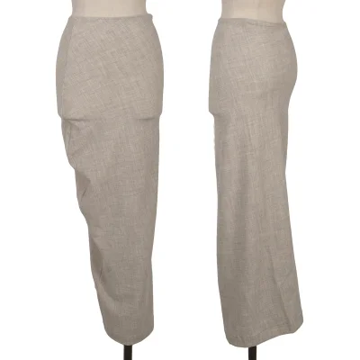 COMME des GARCONS Wool Stretch Back 3D Skirt