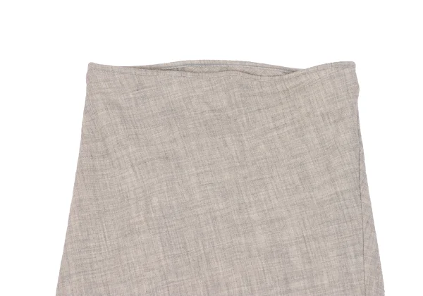 COMME des GARCONS Wool Stretch Back 3D Skirt K-163899_003