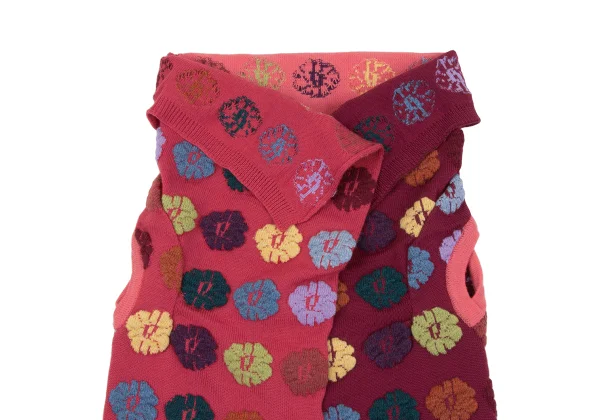 COMME des GARCONS Floral Embroidered Wrap Cardigan K-163900_003