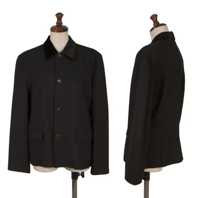robe de chambre COMME des GARCONS Velour Collar Wool Gaba Jacket