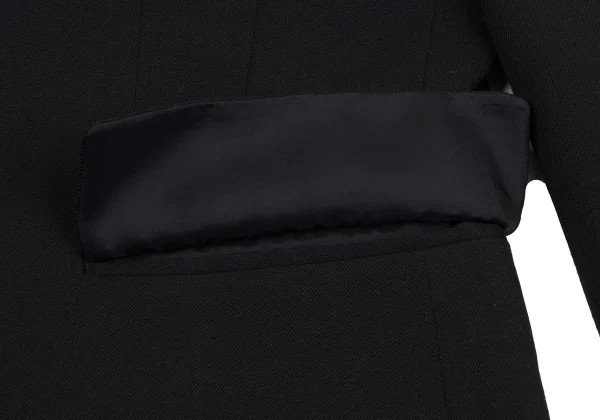 robe de chambre COMME des GARCONS Velour Collar Wool Gaba Jacket K-163901_012