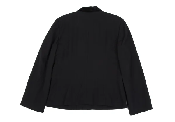 robe de chambre COMME des GARCONS Velour Collar Wool Gaba Jacket K-163901_014