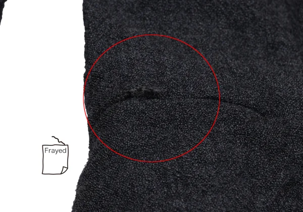 robe de chambre COMME des GARCONS Wrinkled Wool Tiered Jacket K-163902_009