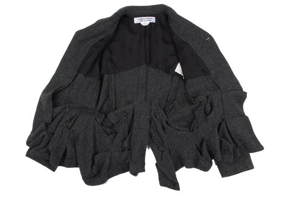COMME des GARCONS Wool Hem Tuck Jacket K-163904_013