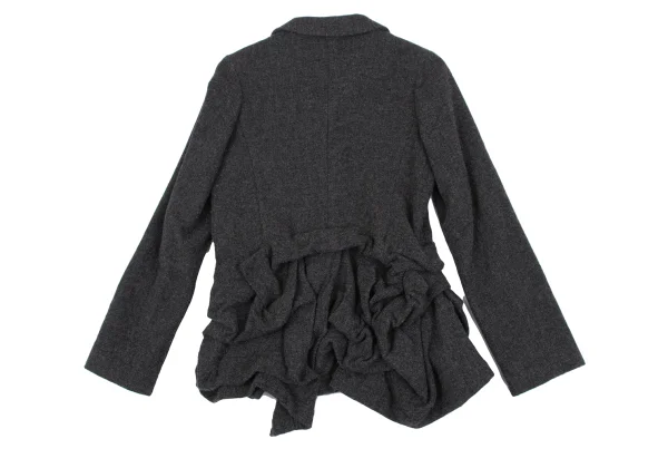 COMME des GARCONS Wool Hem Tuck Jacket K-163904_014