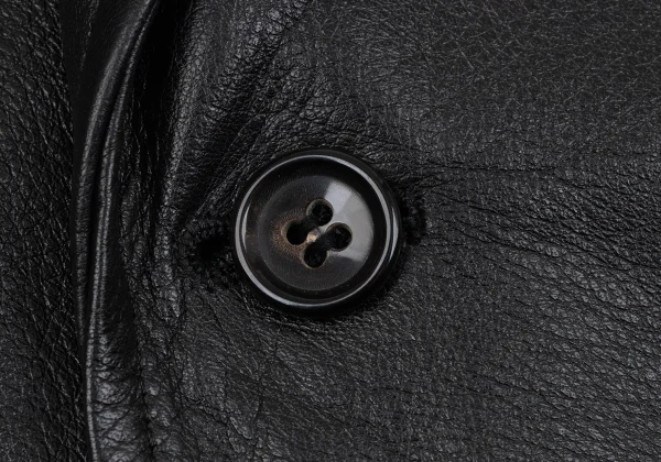 tricot COMME des GARCONS Leather Shawl Collar Jacket K-163905_010