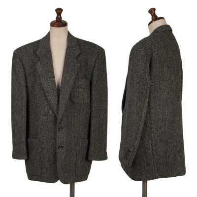 tricot COMME des GARCONS Harris Tweed Herringbone Jacket