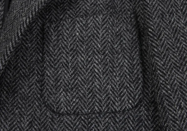 tricot COMME des GARCONS Harris Tweed Herringbone Jacket K-163906_007