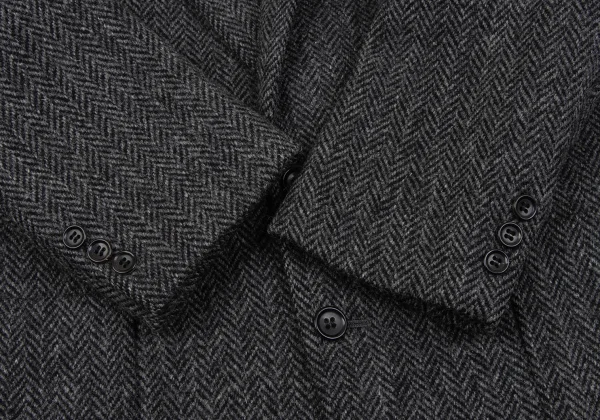 tricot COMME des GARCONS Harris Tweed Herringbone Jacket K-163906_009