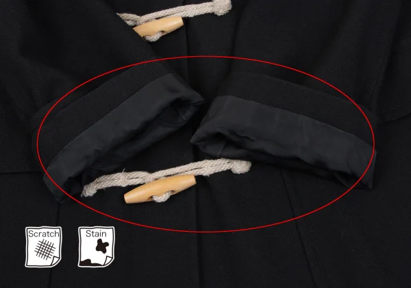 COMME des GARCONS HOMME PLUS Wool Duffle Coat K-163907_008