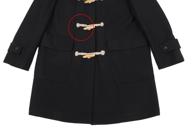 COMME des GARCONS HOMME PLUS Wool Duffle Coat K-163907_009