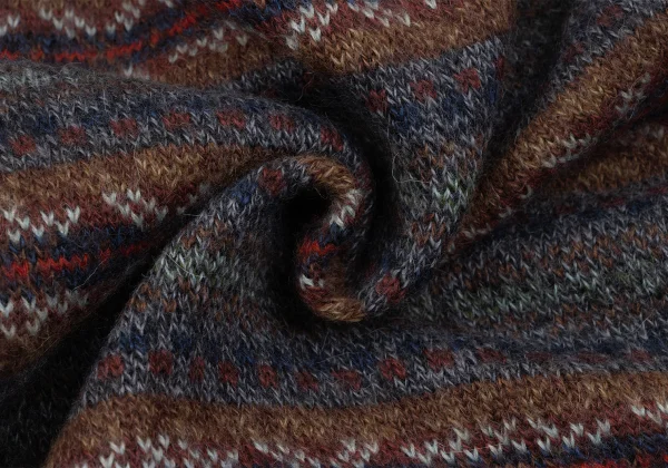 COMME des GARCONS HOMME PLUS Alpaca Blend Nordic Knit K-163908_009