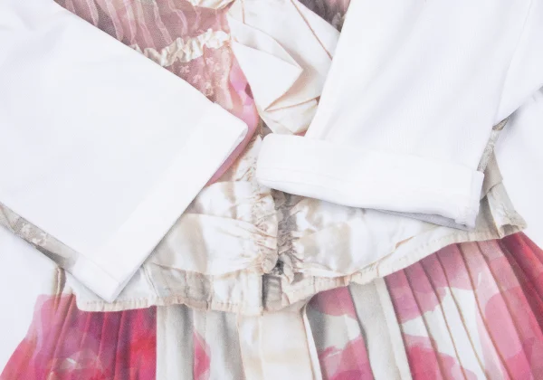 COMME des GARCON Dress Transfer Print 3/4 Sleeve Top K-163910_008